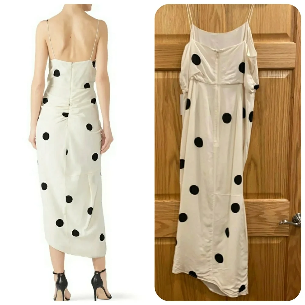 Dereh Crepe

Pleating at front

Polka-dot print - Picture 2 of 13